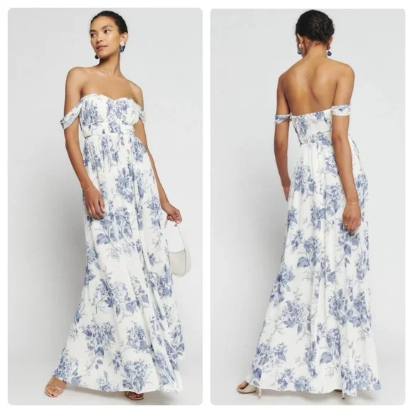 NWT Reformation Jayde Dress in Lupine - Picture 3 of 11